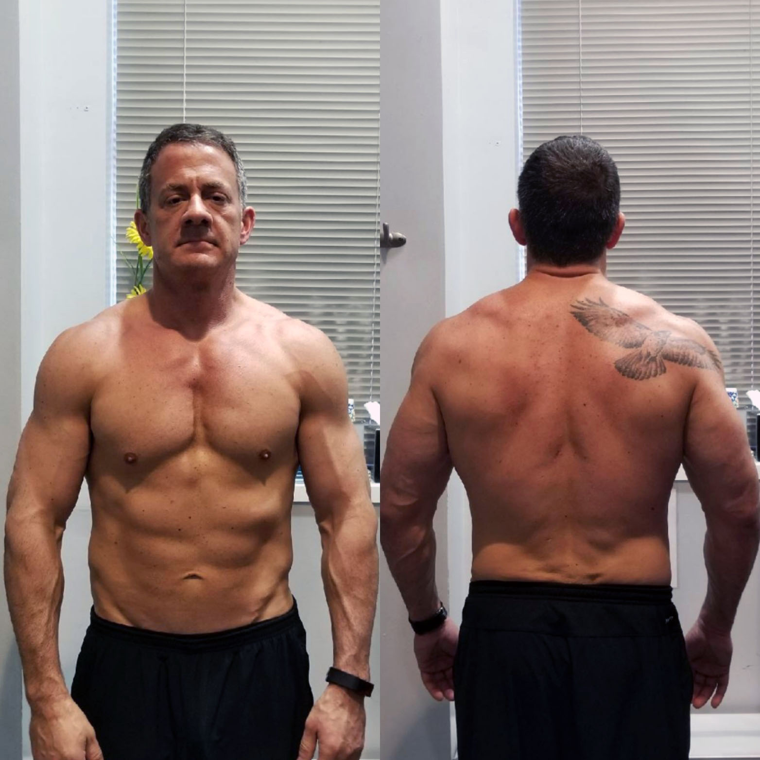 After strength training transformation Washington DC